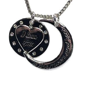 I Love You to the Moon and Back necklace NWOT